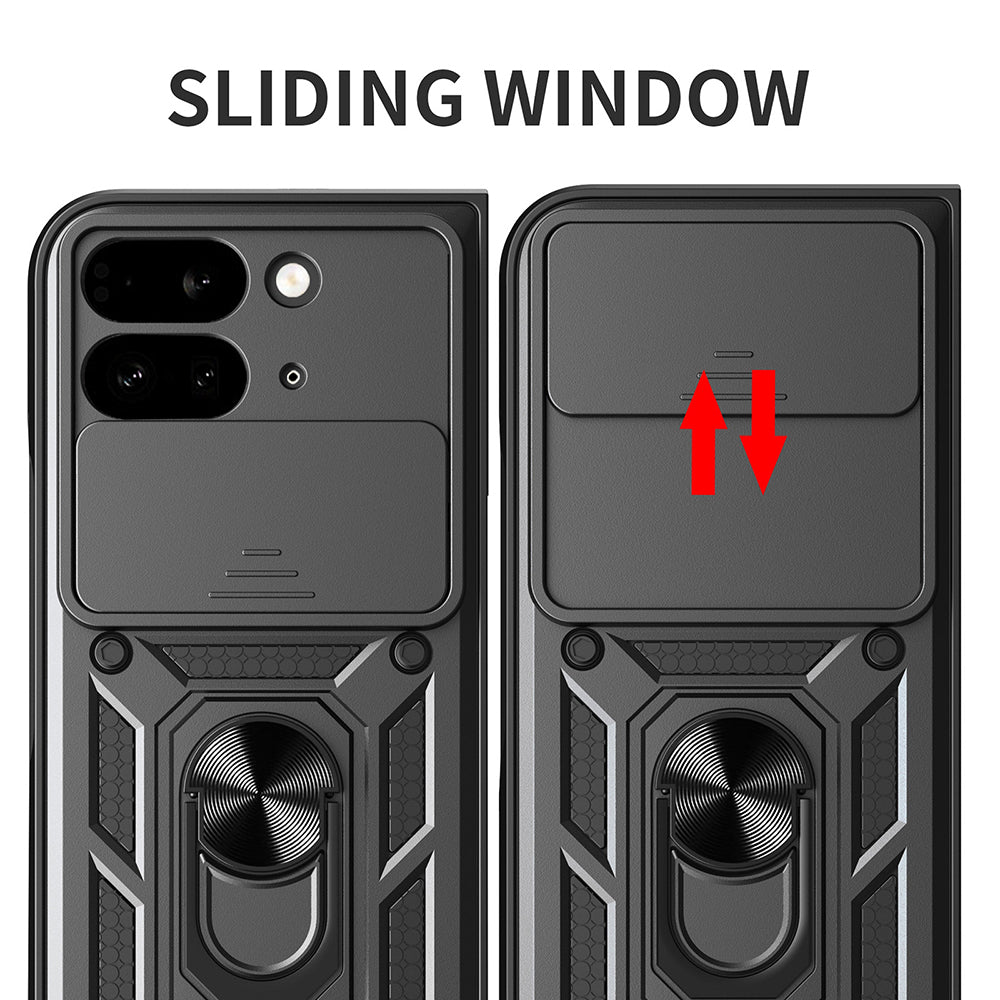 Husa pentru Google Pixel 9 Pro Fold, Techsuit, CamShield, Roz