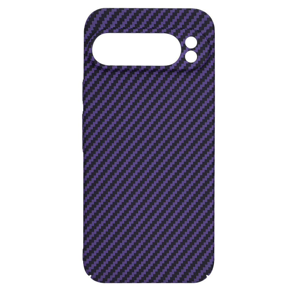 Husa pentru Google Pixel 9 Pro, Techsuit, Carbonite FiberShell, Mov