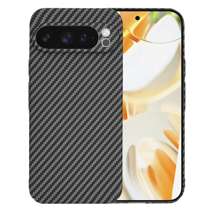 Husa pentru Google Pixel 9 Pro, Techsuit, Carbonite FiberShell, Neagra