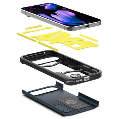 Husa pentru Google Pixel 9 Pro XL, Spigen, Tough Armor, Albastra
