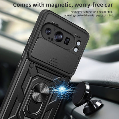Husa pentru Google Pixel 9 Pro XL, Techsuit, CamShield, Verde
