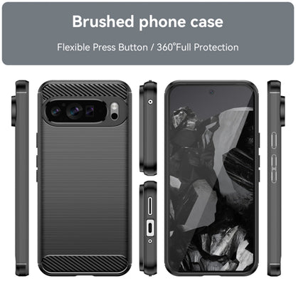 Husa pentru Google Pixel 9 Pro XL, Techsuit, Carbon, Neagra