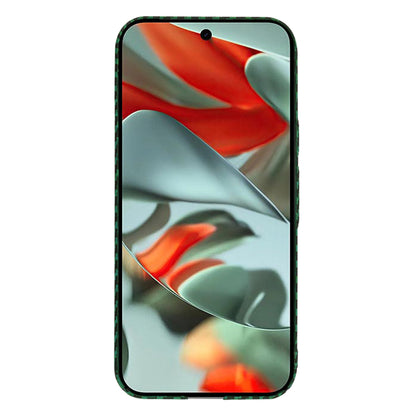 Husa pentru Google Pixel 9 Pro XL, Techsuit, Carbonite FiberShell, Verde