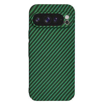 Husa pentru Google Pixel 9 Pro XL, Techsuit, Carbonite FiberShell, Verde