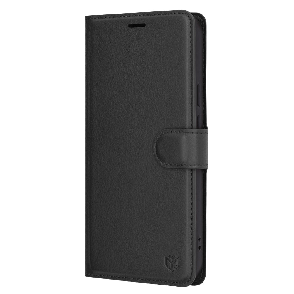 Husa pentru Google Pixel 9 Pro XL, Techsuit, Leather Folio, Neagra