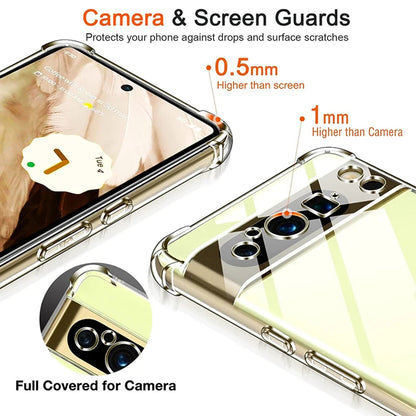 Husa pentru Google Pixel 9 Pro XL, Techsuit, Shockproof Clear, Transparenta