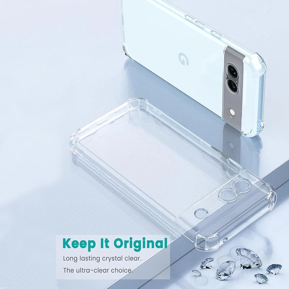 Husa pentru Google Pixel 9, Techsuit, Shockproof Clear, Transparenta