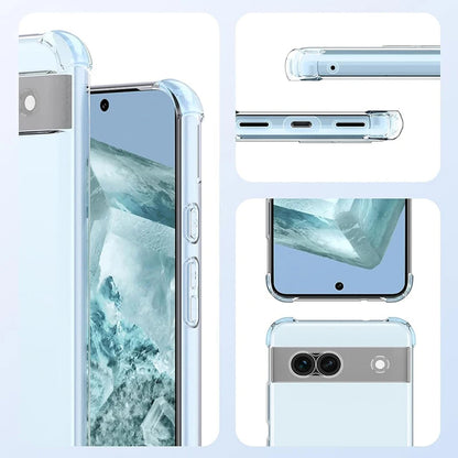Husa pentru Google Pixel 9, Techsuit, Shockproof Clear, Transparenta