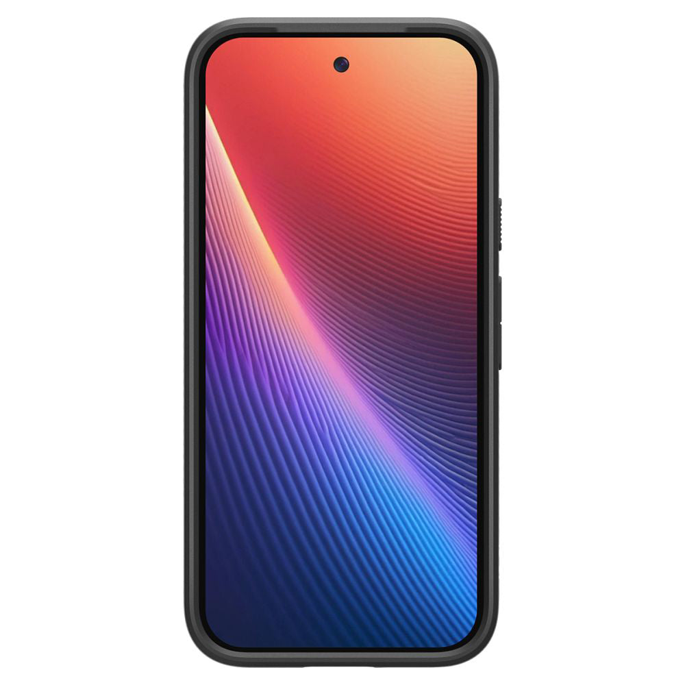 Husa pentru Google Pixel 9a, Spigen, Liquid Air, Neagra Mata ACS09039