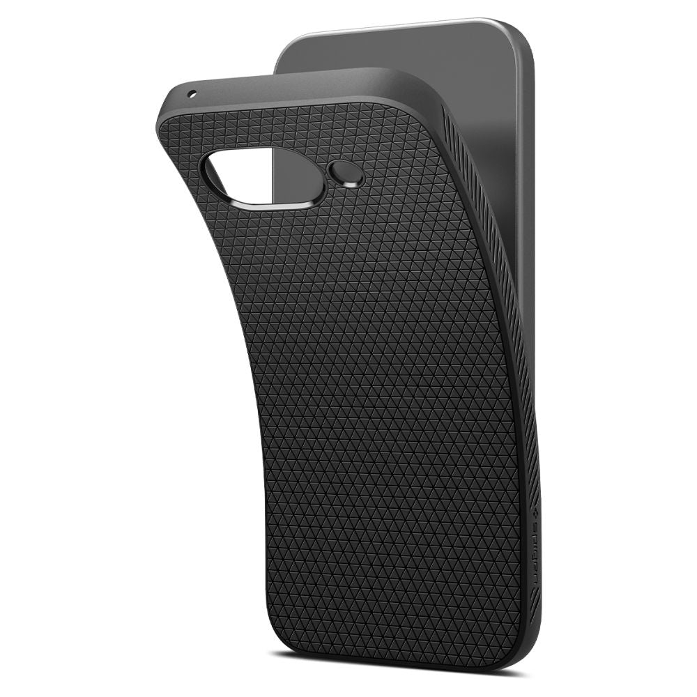 Husa pentru Google Pixel 9a, Spigen, Liquid Air, Neagra Mata ACS09039