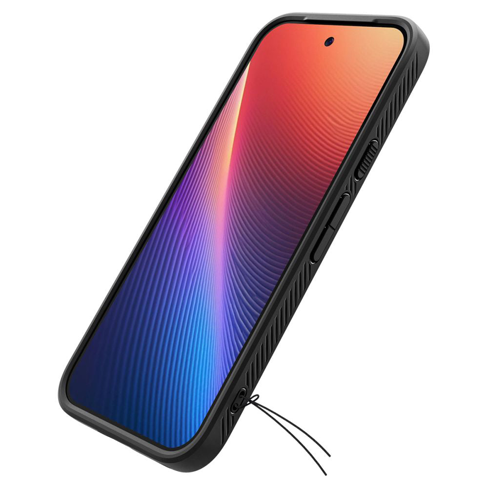 Husa pentru Google Pixel 9a, Spigen, Liquid Air, Neagra Mata ACS09039