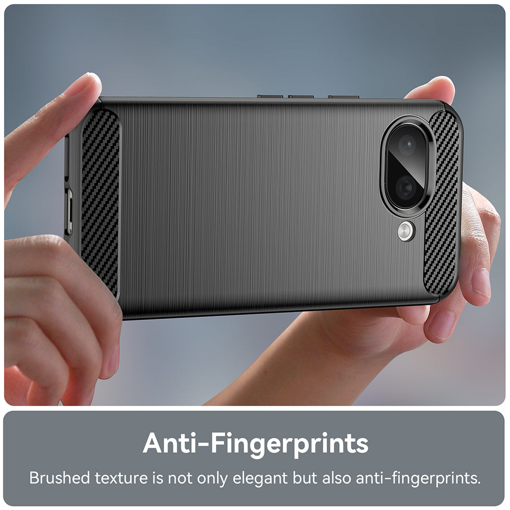 Husa pentru Google Pixel 9a, Techsuit, Carbon, Albastra