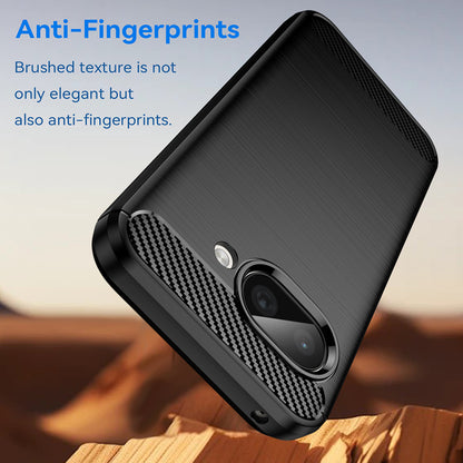 Husa pentru Google Pixel 9a, Techsuit, Carbon, Neagra