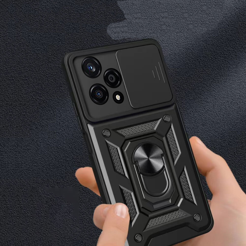 Husa pentru Honor 200 Lite, Techsuit, CamShield, Neagra