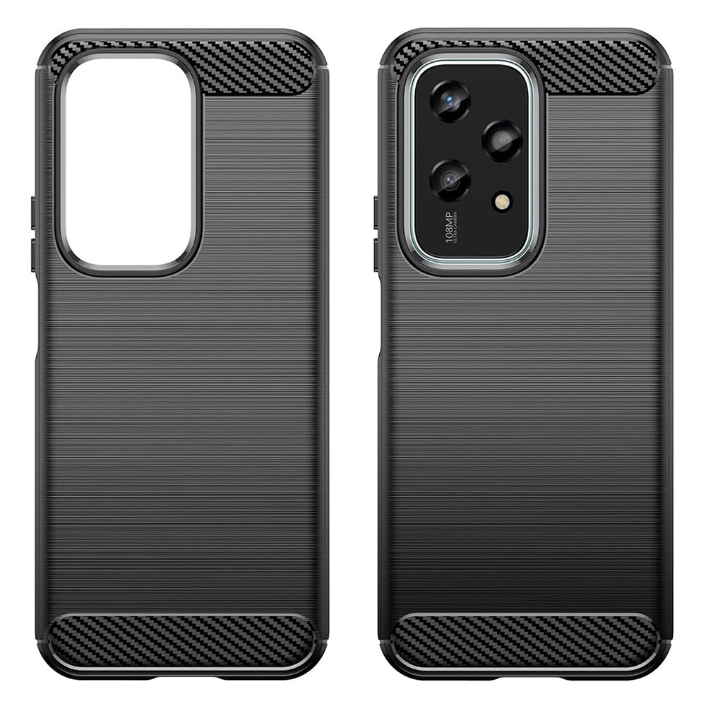 Husa pentru Honor 200 Lite, Techsuit, Carbon, Neagra