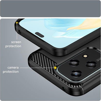 Husa pentru Honor 200 Lite, Techsuit, Carbon, Neagra