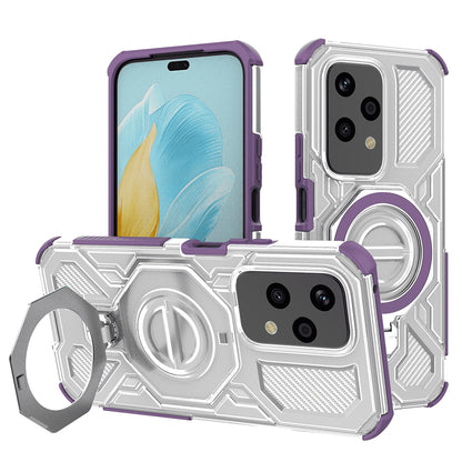Husa pentru Honor 200 Lite, Techsuit, Carbon Shield Pro, Mov