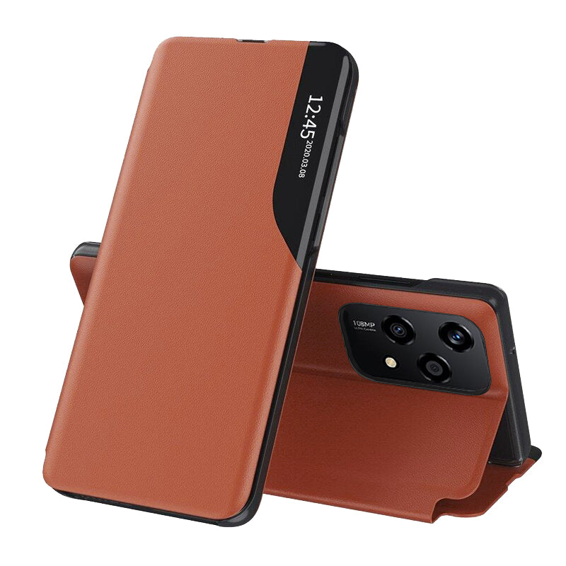Husa pentru Honor 200 Lite, Techsuit, eFold, Portocalie