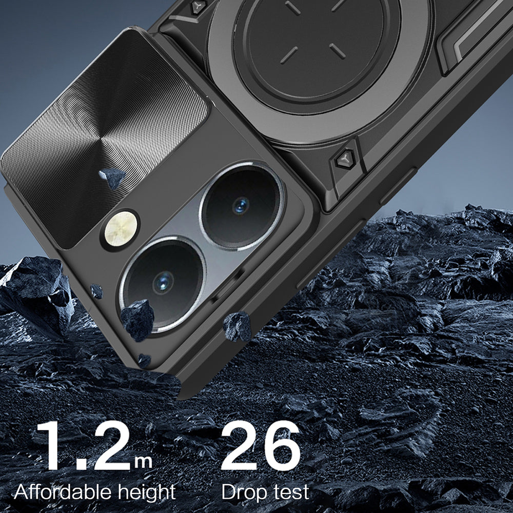 Husa pentru Honor 200 Pro, Techsuit, CamGuard Pro, Neagra