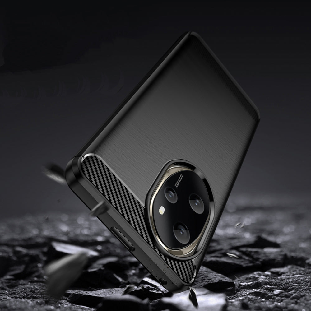 Husa pentru Honor 200 Pro, Techsuit, Carbon, Neagra