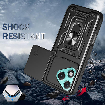 Husa pentru Honor 400 Lite, Techsuit, CamShield, Roz