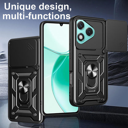 Husa pentru Honor 400 Lite, Techsuit, CamShield, Verde