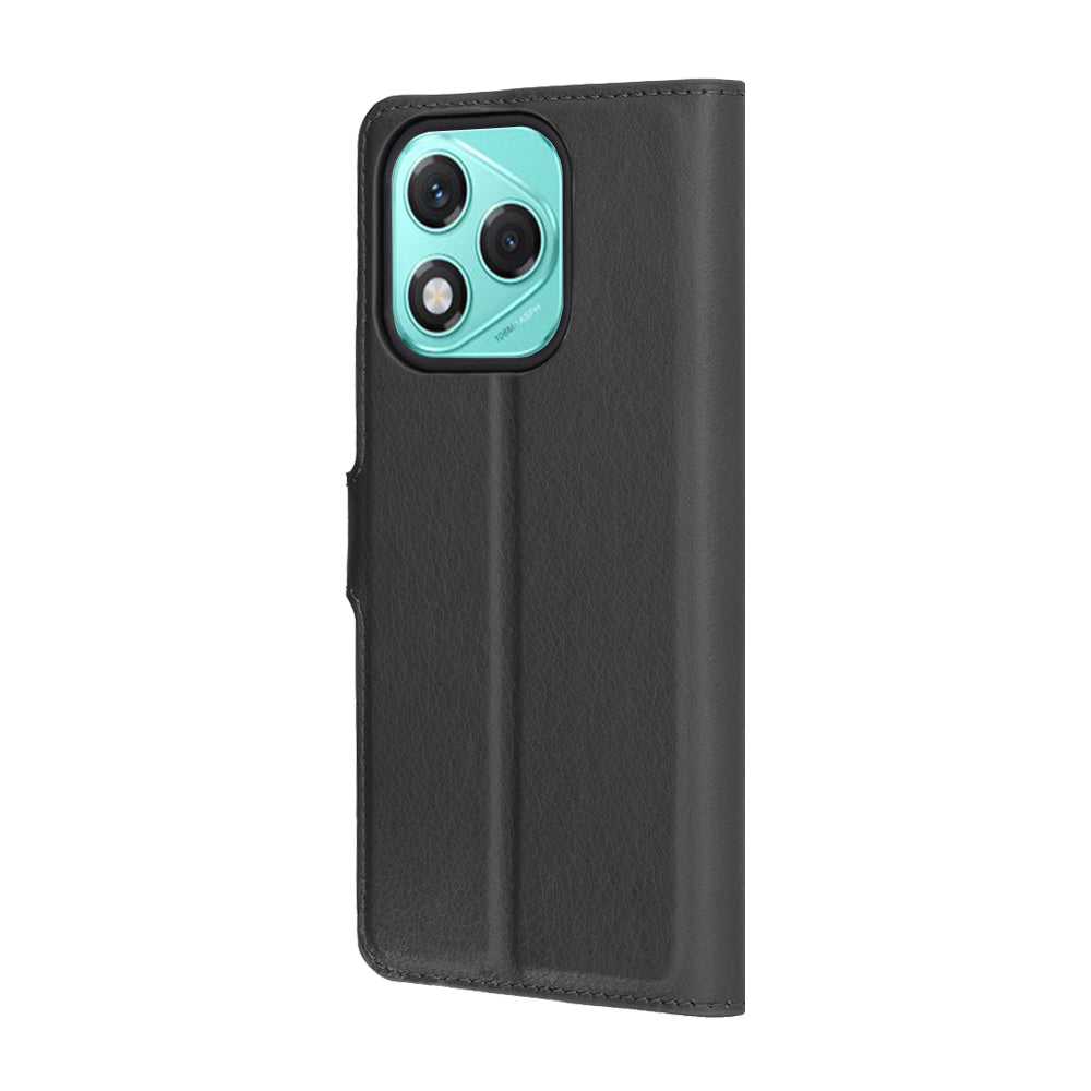 Husa pentru Honor 400 Lite, Techsuit, Leather Folio, Neagra