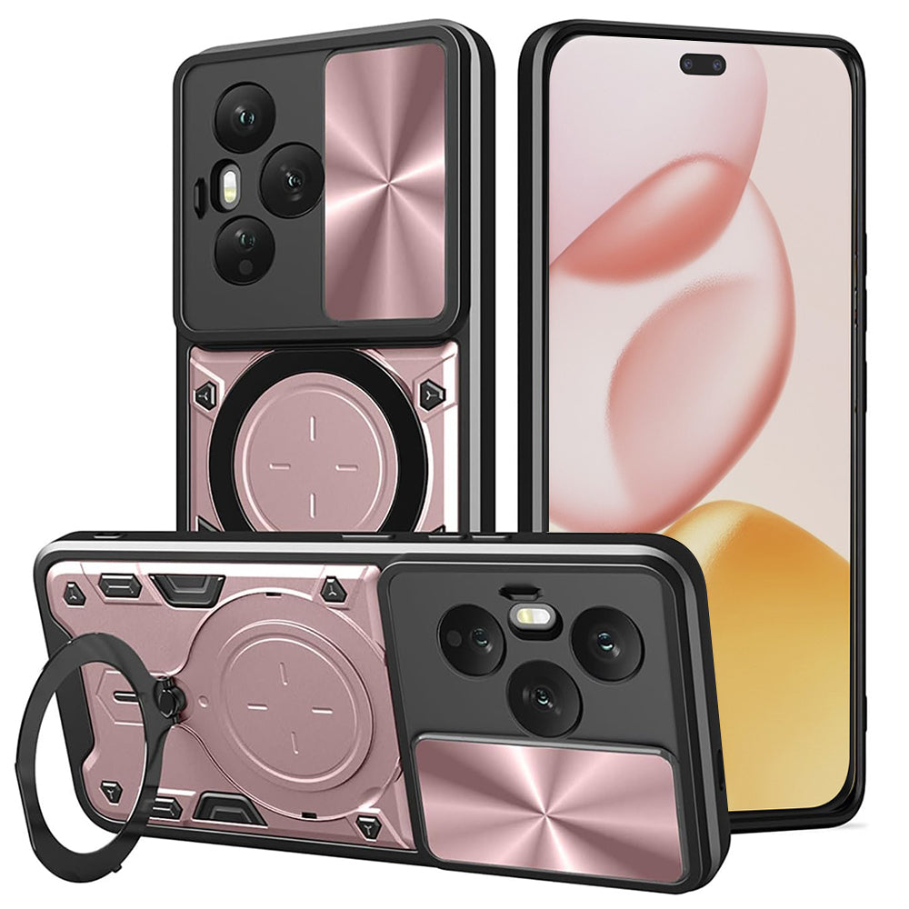 Husa pentru Honor 400 Pro, Techsuit, CamGuard Pro, Roz Aurie