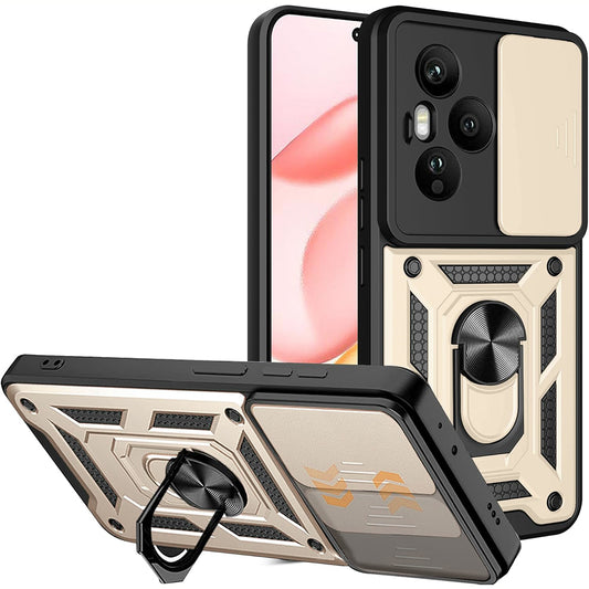 Husa pentru Honor 400 Pro, Techsuit, CamShield, Aurie
