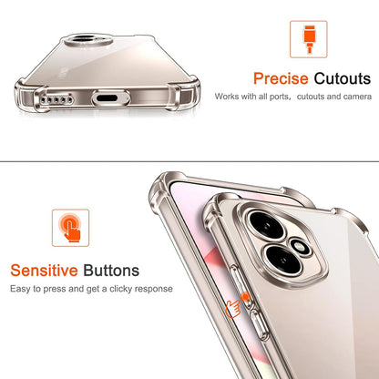 Husa pentru Honor 400 Pro, Techsuit, Shockproof Clear, Transparenta