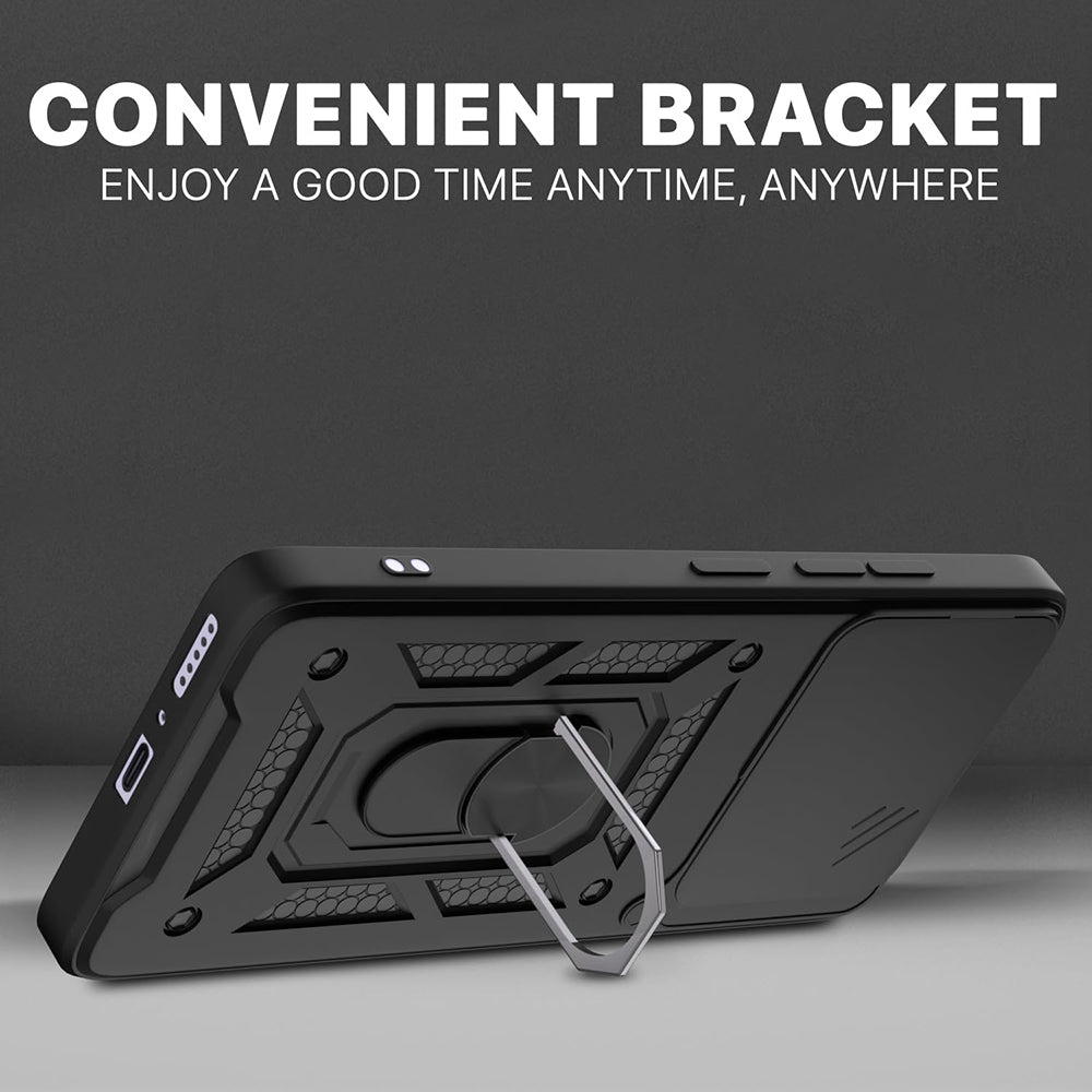 Husa pentru Honor 400 Smart 4G / X7d 4G / 400 Smart 5G, Techsuit, CamShield, Albastra