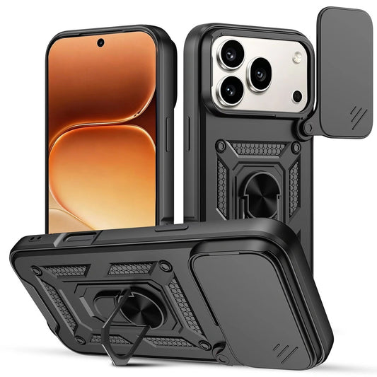 Husa pentru Honor 600 Pro, OEM, CamShield, Neagra