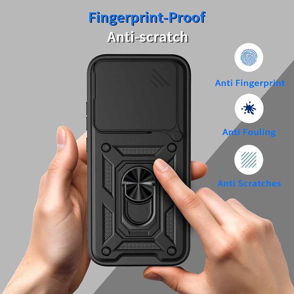 Husa pentru Honor 600 Lite, Techsuit, CamShield, Neagra
