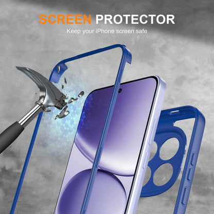 Husa pentru Honor 600 Lite, Techsuit, ColorVerse 360, Albastra
