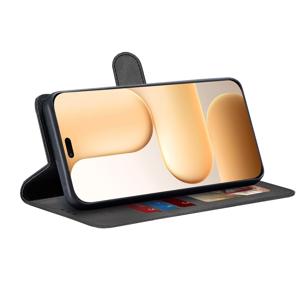 Husa pentru Honor 600 Lite, Techsuit, Diary Book, Neagra