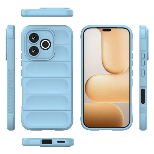 Husa pentru Honor 600 Lite, Techsuit, Magic Shield, Bleu