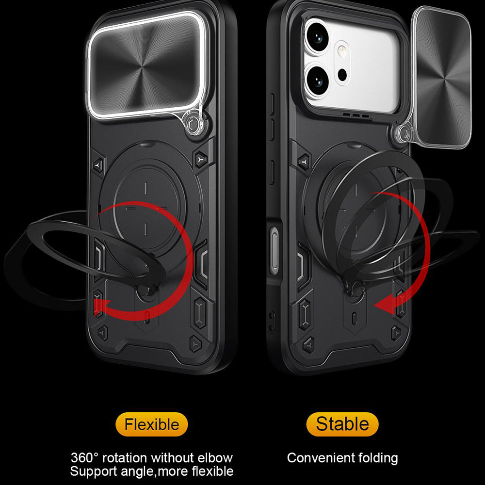 Husa pentru Honor 600 Pro / 600, Techsuit, CamGuard Pro, Albastra