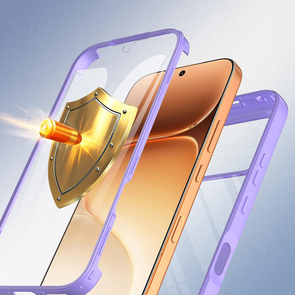 Husa pentru Honor 600 Pro / 600, Techsuit, ColorVerse 360, Mov
