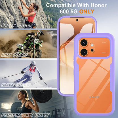 Husa pentru Honor 600 Pro / 600, Techsuit, ColorVerse 360, Mov