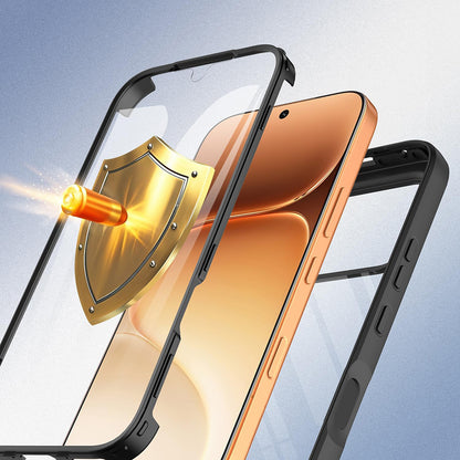 Husa pentru Honor 600 Pro / 600, Techsuit, ColorVerse 360, Neagra