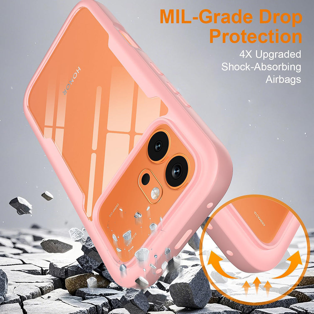 Husa pentru Honor 600 Pro / 600, Techsuit, ColorVerse 360, Roz