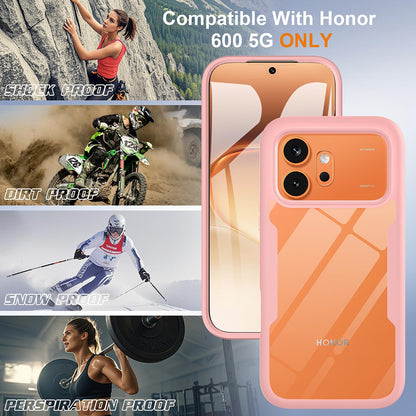Husa pentru Honor 600 Pro / 600, Techsuit, ColorVerse 360, Roz