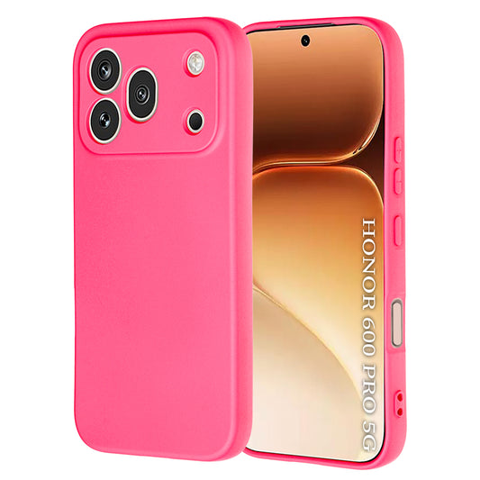 Husa pentru Honor 600 Pro, Techsuit, SoftFlex, Roz Inchis
