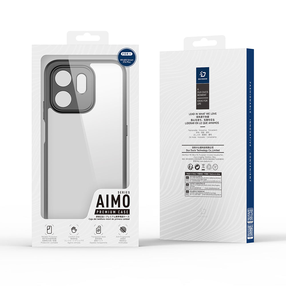 Husa pentru Honor 600 Smart, DUX DUCIS, Aimo, Neagra