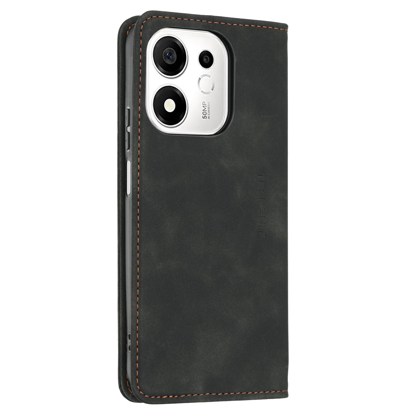 Husa pentru Honor 600 Smart, Techsuit, Confy, Neagra