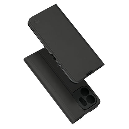 Husa pentru Honor 600 Smart, Techsuit, Magskin Book Long Blitz Cutout, Neagra