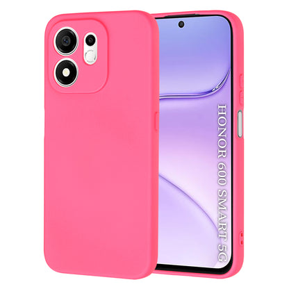 Husa pentru Honor 600 Smart, Techsuit, SoftFlex, Roz Inchis