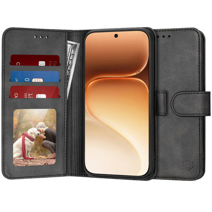 Husa pentru Honor 600, Techsuit, Diary Book, Neagra