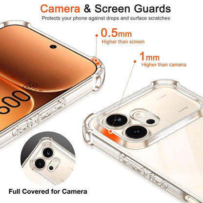 Husa pentru Honor 600, Techsuit, Shockproof Clear, Transparenta