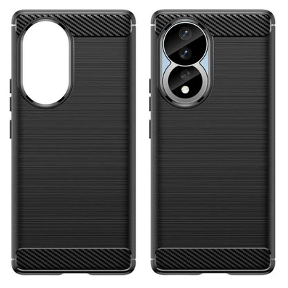 Husa pentru Honor 90 / 80, Techsuit, Carbon, Neagra